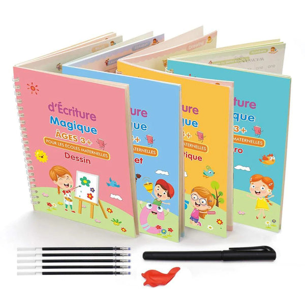 Cahier d'Écriture Educatif et Réutilisable (3 à 9ans)